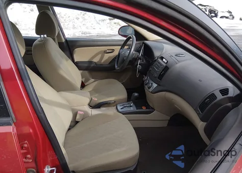 2010 Hyundai Elantra Gls from USA, damaged, VIN KMHDU4AD5AU919397